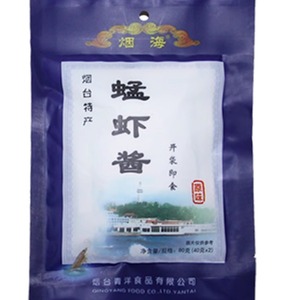 80g10袋烟海蜢虾酱山东烟台特产即食海鲜酱虾膏青洋对虾酱爬虾酱