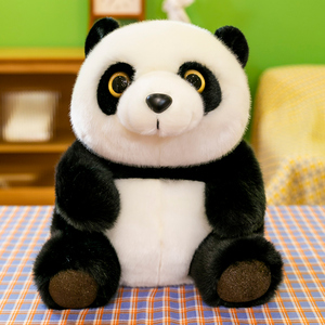 熊猫公仔玩偶毛绒玩具可爱国宝仿真大小熊猫布娃娃女孩生日礼物