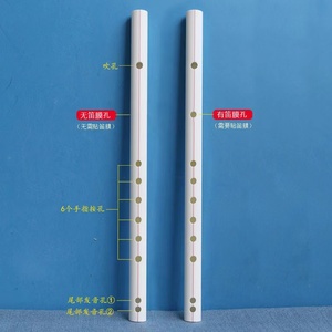 水管笛子塑料笛子成人儿童初学笛子手工制作音准高音易吹ppr乐器