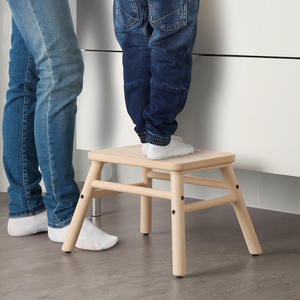 宜家维克托家用马桶凳子实木垫脚凳蹲坑便登儿童脚踩脚踏凳坐便凳