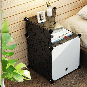 折叠床头柜简易款可小型可移动现代简约百搭出租房专用卧室一对