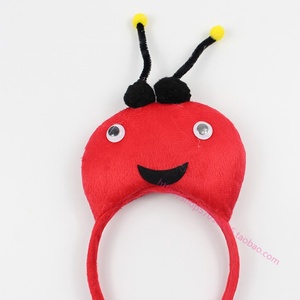 小蜜蜂毛绒头饰