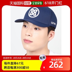 韩国直邮G/Fore高尔夫帽子男女同款海军蓝太阳帽G4AS23H39-TWLT