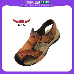 韩国直邮[BFLOUTDOOR] [BFL] 男性休闲天然皮革凉鞋 3441 棕色