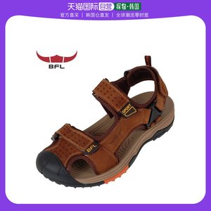 韩国直邮[BFLOUTDOOR] [BFL] 男性休闲天然皮革凉鞋 439 棕色