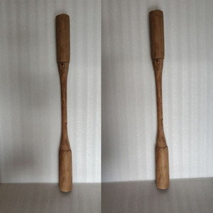 打糍粑的锤子打糍粑工具打麻糍粑年糕木锤棒老石臼碓窝石锤实木杵