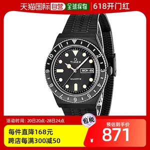【日本直邮】Timex天美时手表q timex tw2u61600男士黑色防水毫米