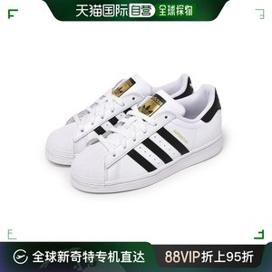 Adidas运动鞋白色黑条杠logoEG4958 SUPERSTAR阿迪达斯篮球鞋