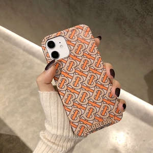 款7/8plus大牌xs max巴宝莉12pro个性12mini防摔xr硅胶软套burberry潮