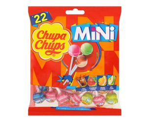 英国chupa chups mini珍宝珠宝宝迷你棒棒糖儿童零食22支132g