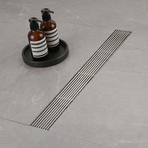 德国莱博勒55宽长条地漏线性长型卫生间大排量淋浴房浴室线型定制