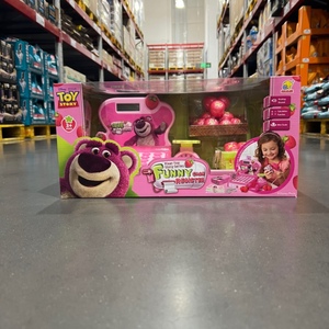 山姆会员店新品代购玩具粉色草莓熊收银台女孩儿童玩具礼物计算机