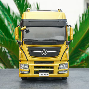 1:24 原厂 东风天龙 旗舰版 牵引车 天龙拖头 工程车 卡车模型