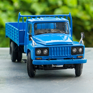 1:43 原厂二汽 东风eq140 140载货车 合金 东风卡车模型 经典车模