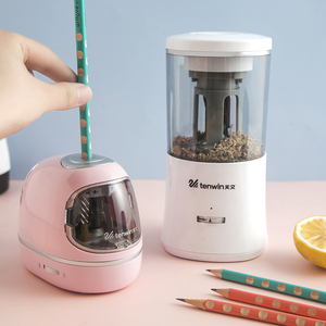 三年二班全自动多功能铅笔刀学生用电动削笔器卷笔刀学习文具用品