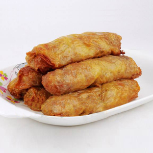 004人付款淘宝闽南特色网紅小吃鸡卷3条装500g 現做