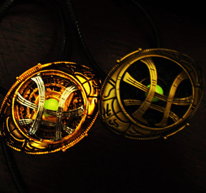 奇异博士doctor strange阿戈摩托之眼cosplay项链夜光宝石吊坠