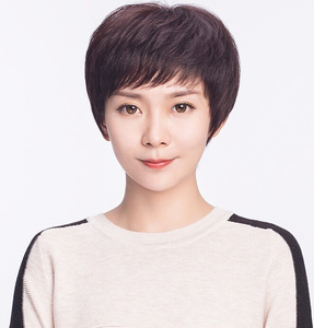 600人付款淘宝假发男短发中老年人韩版帅气中青年男士短直发发型爸爸