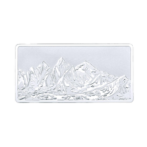 融通金纪念版雪山铂金金条100克