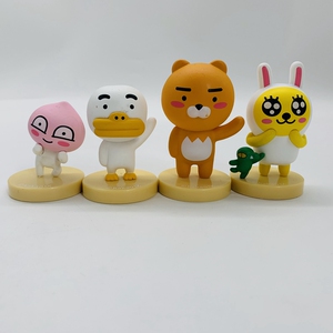 正品现货航海屁桃啵啵可爱趴式狮子系列公仔手办模型车载摆件潮