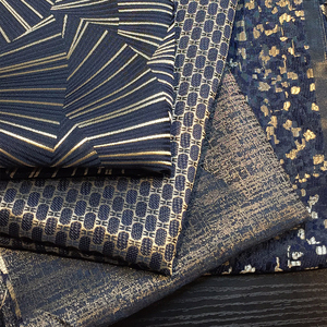 厂家现货高精密提花布料色织面料轻奢绸缎沙发布抱枕窗帘服装辅料