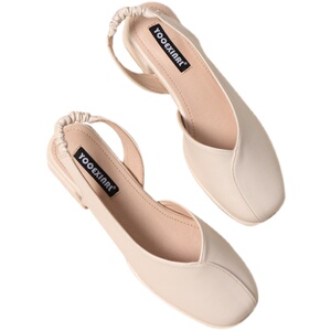 3151卡迪高女鞋夏凉鞋包头凉鞋仙女风2021年方头中跟女鞋粗跟百搭