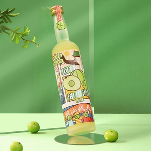 小花样潮汕油柑甘酒3度258ml中秋果酒礼物男女生爱喝低度微醺甜酒