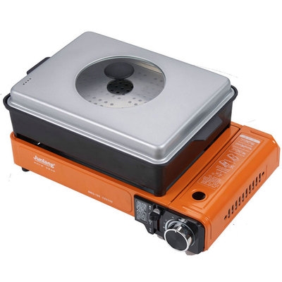 新款户外卡式炉两用双用多功能便携式c防风卡磁炉大功率燃气烤肉