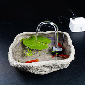 迷你小型鱼缸造景潜水泵抽水循环泵水族箱静音小型假山过滤器泵