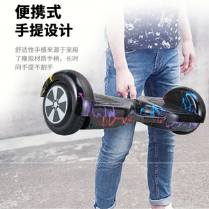 。电动滑板车锂电车两轮成年代步车便携式有刷儿童平衡车子母双轮