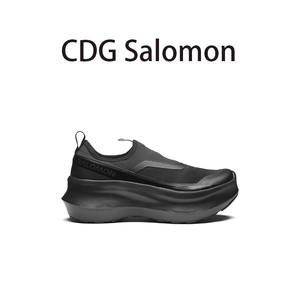 代购CDG Salomon 川久保玲运动鞋萨洛蒙联名厚底鞋系带休闲老爹鞋