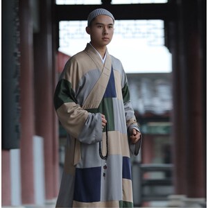 佛教用品 九莲花僧佛厂制作 僧衣布块拼接僧i服 百衲衣百纳衣幸福在