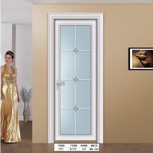 卫生间门厕所门钛镁合金门卫浴门长虹玻璃门平开门铝合金门厨房门