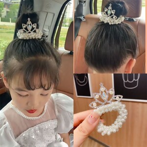 小女孩皇冠公主头发型_发型图片