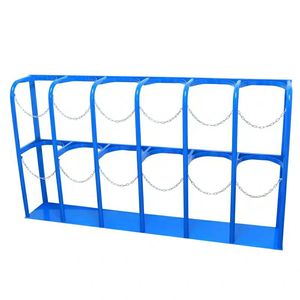 40l氩气瓶钢瓶支架10l氧气瓶防安全架气瓶架子防爆倾倒加厚固定架