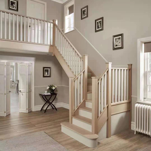 木楼梯栏杆扶手实木室内家用