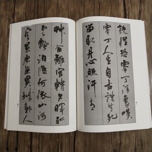 行书字帖毛笔周慧君