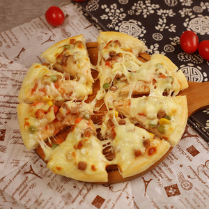 六英寸5个装披萨至尊牛肉芝士懒人加热家用半成品披萨儿童早餐