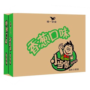 好当家方便面小当家香葱味干脆面不带卡片方便面 整箱装 老式