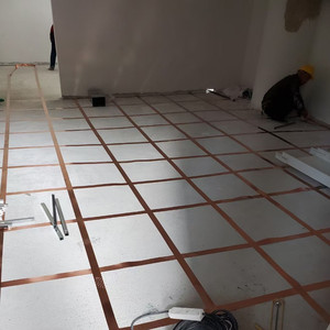 机房接地铜箔0.1*20 静电地板专用 t2防雷防静电等位汇流铜排3*30