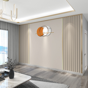 护墙板电视背景墙壁纸2021新款客厅沙发墙布轻奢风影视墙无缝壁画