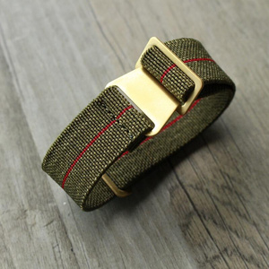 日本购mn伞兵降落伞弹性表带20mm21mm22mmn黑绿nato编织尼