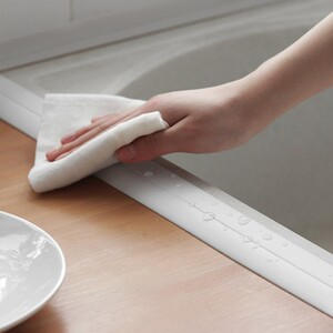 厨房灶台防水胶带密封防潮自粘家用卫生间墙缝水槽封边贴缝美缝贴