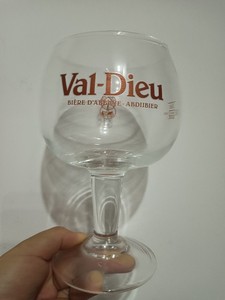 原厂比利时瓦图精酿啤酒杯圣杯复古修道院高脚杯玻璃杯330毫升