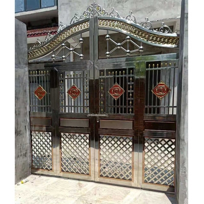 农村院墙大门家用