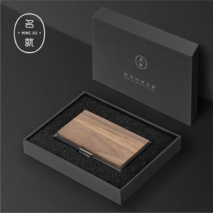 0070人付款天猫modern真皮名片夹男女式商务高档便携式精致名片盒名片