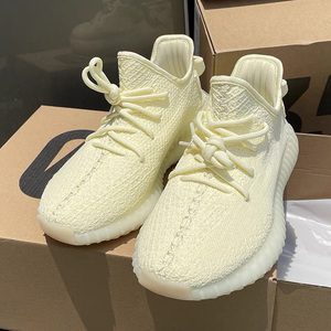 正品官网椰子鞋男350黄油旗舰店莆田过毒正版夏季运动休闲男鞋子