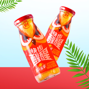 快步氨基酸体质能量饮料驾驶伴侣开车考试学习加班 运动饮料24瓶