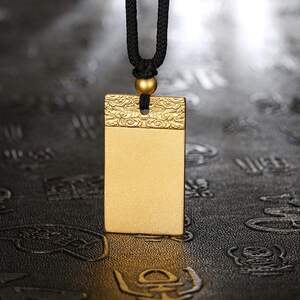老庙黄金项链男士