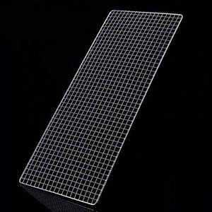 烤网工具长方形铁丝网格304不锈钢烧烤网烤箱小网片加粗加密用片